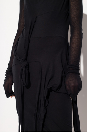 Rick Owens Lilies Asymmetrical dress