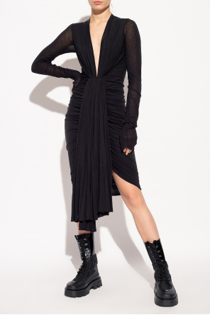 Rick Owens Lilies Asymmetrical dress