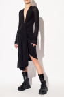 Rick Owens Lilies Asymmetrical dress