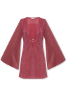 Oseree Dress with lurex threads