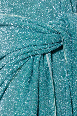 Oseree Dress with lurex thread