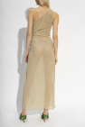 Oseree Dress with lurex finish