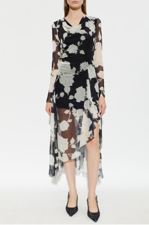 AllSaints Asymmetrical dress `Loria`