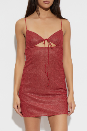 Oseree Dress with lurex thread
