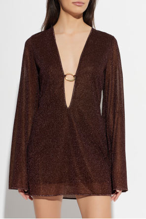 Oseree Kleid mit Lurex-Faden