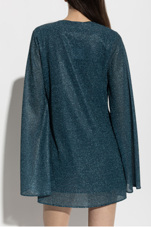 Oseree Dress with lurex thread