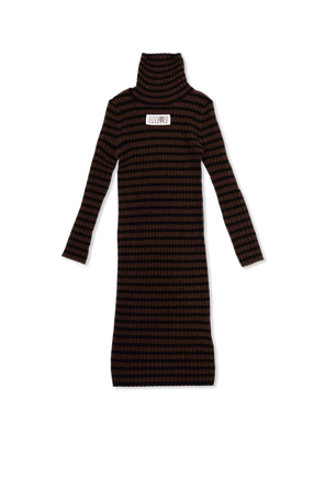 Wool ribbed dress