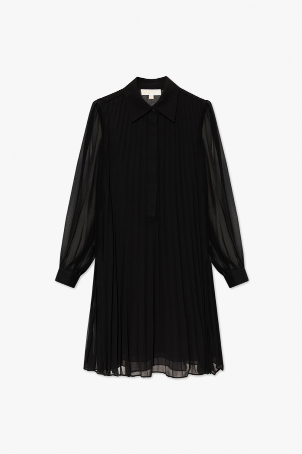 Michael Michael Kors Pleated Fitted dress