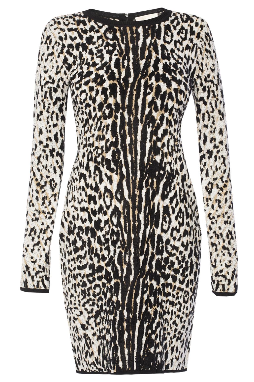 michael kors cheetah print dress