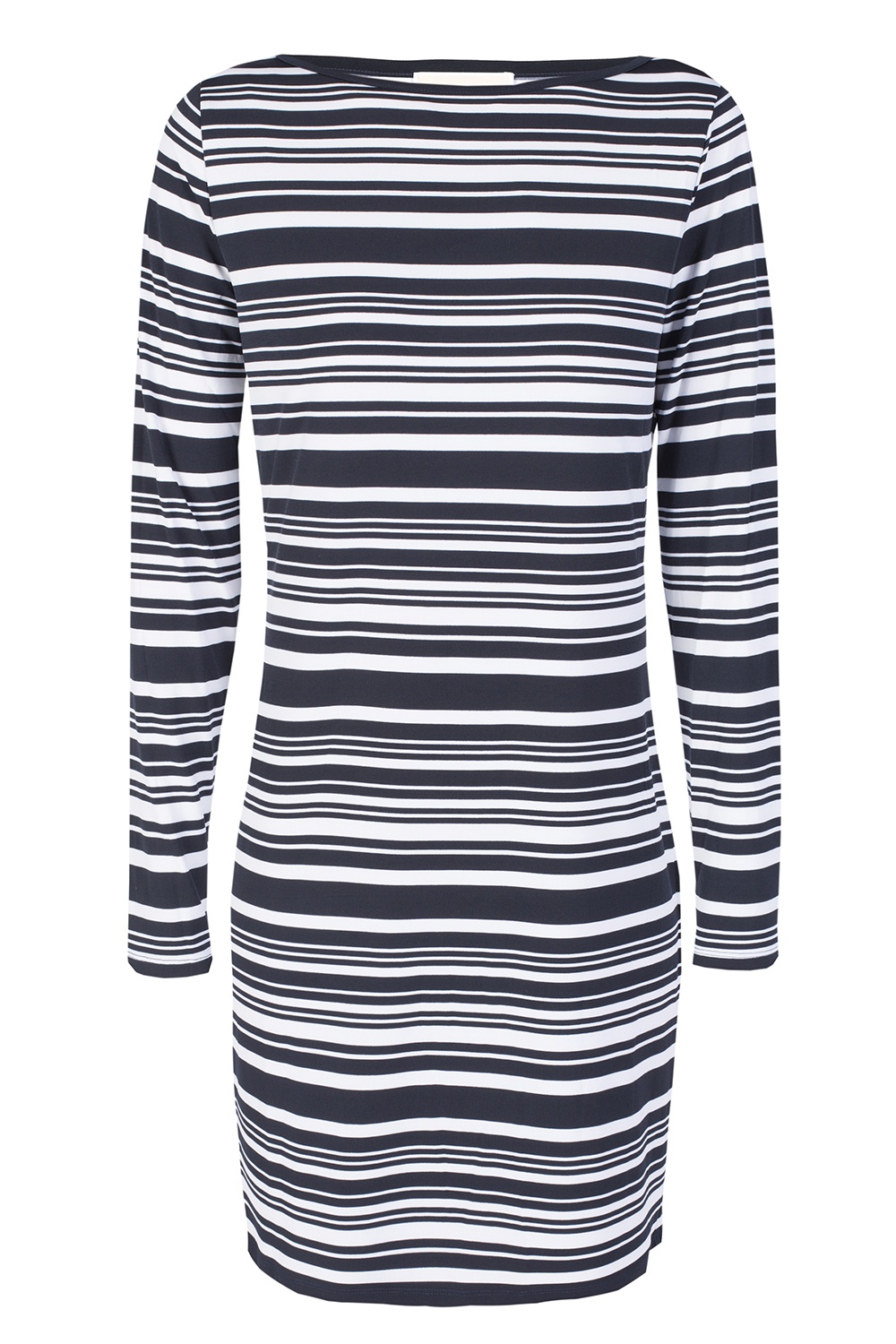 michael kors black and white striped dress