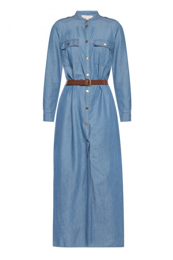 mk denim dress