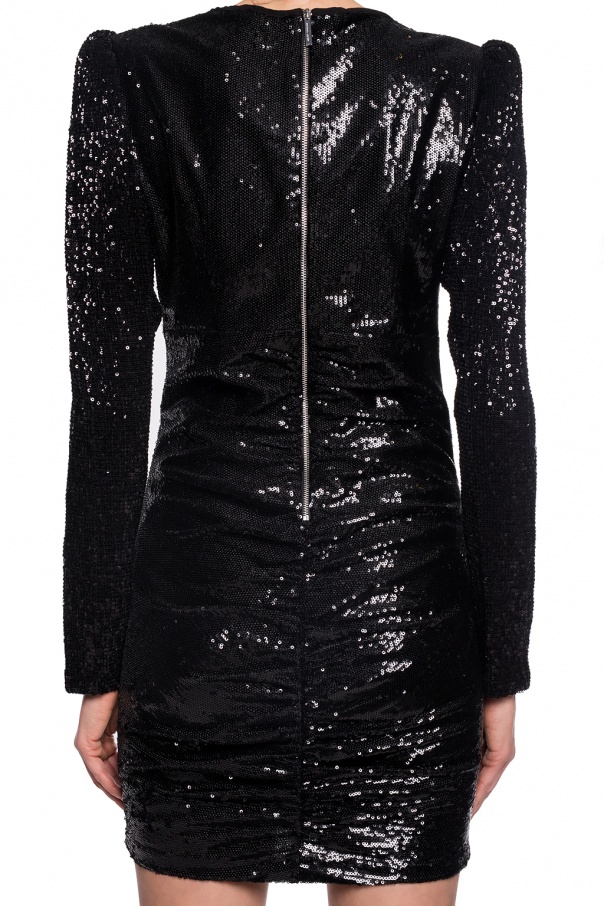 michael kors black dress long sleeve