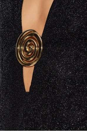 Oseree Kleid mit Lurex-Faden