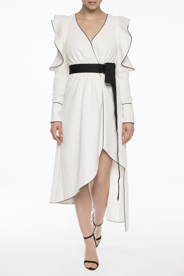 self portrait asymmetric dress