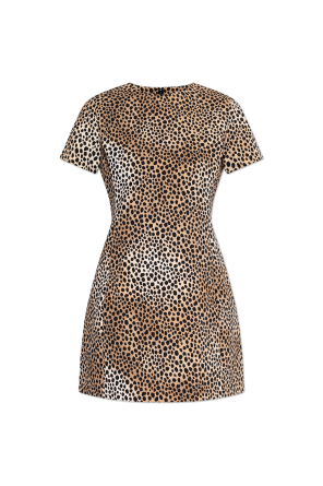 Dress with animal motif