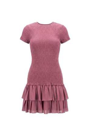Dress with ruffles