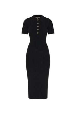 Vestido ajustado de canalé