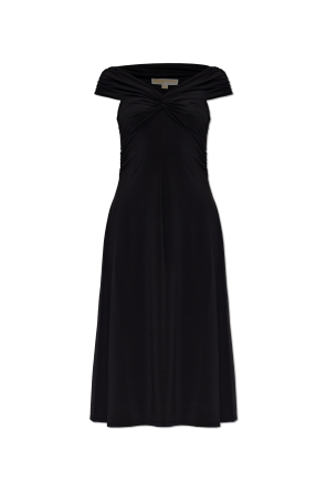 Dress with ruching