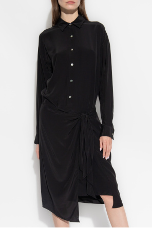 Theory Shirt dress with tie fastening