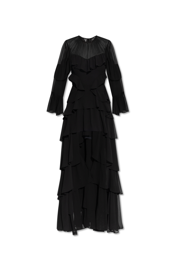 AllSaints Ruffled dress Nat