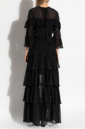 AllSaints Ruffled dress Nat