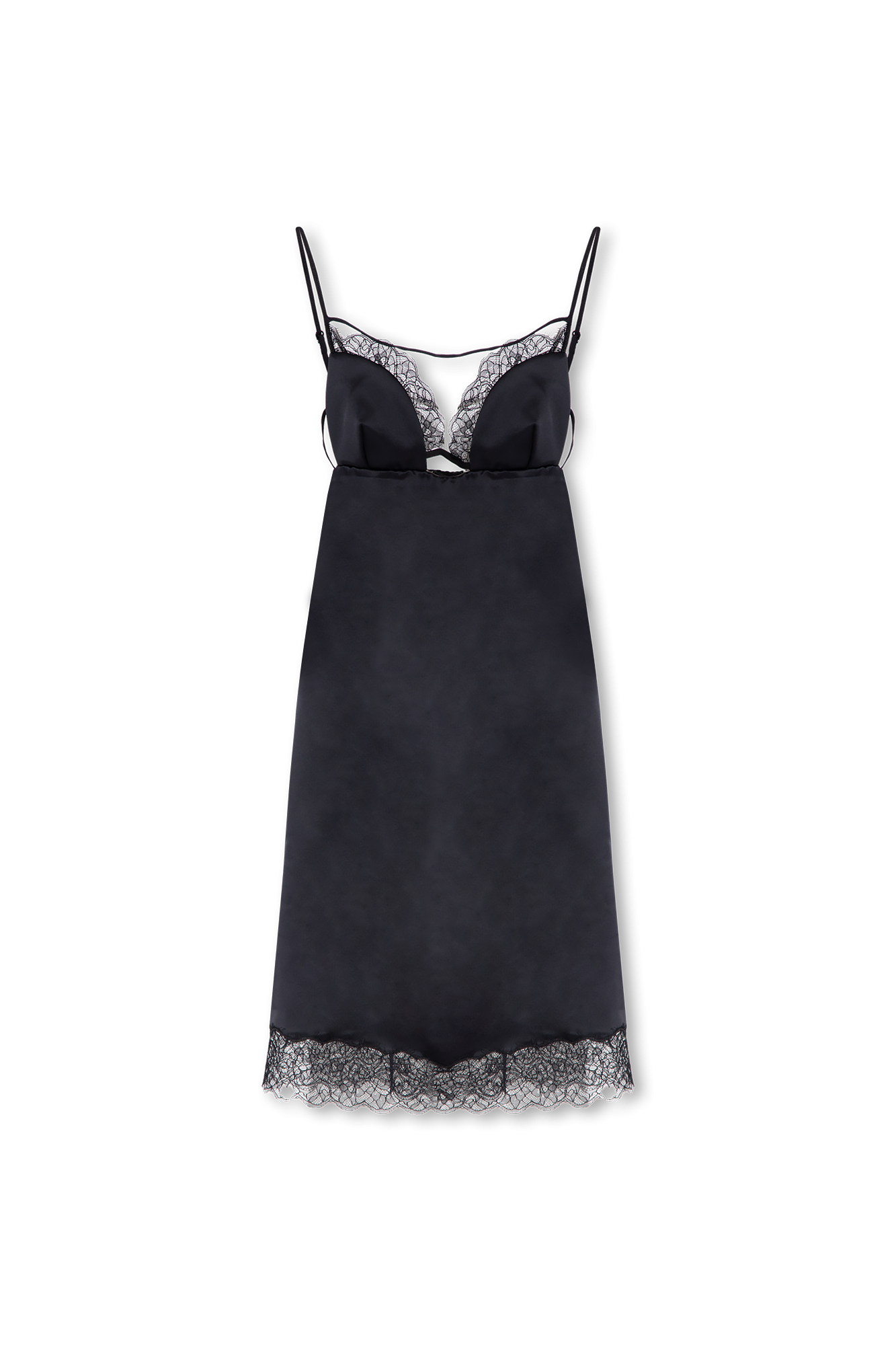 Silk Long Slip Dress by La Perla Online, THE ICONIC