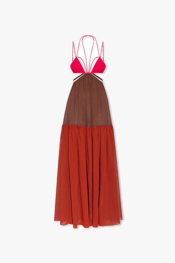 Nensi Dojaka Dress with straps