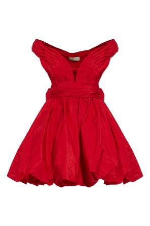Draped dress