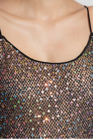 Oseree Sequinned dress
