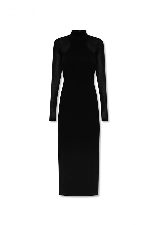 AllSaints ‘Norma’ high-neck Vision dress