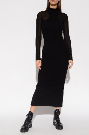 AllSaints ‘Norma’ high-neck Vision dress