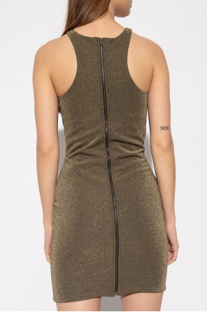 AllSaints ‘Norma’ metallic dress