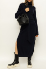 Nanushka NAVY BLUE ‘Canaan’ turtleneck dress
