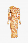 Nanushka YELLOW ‘Jasno’ patterned dress