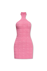 Plisse Tie Waist Midi Shirt Dress