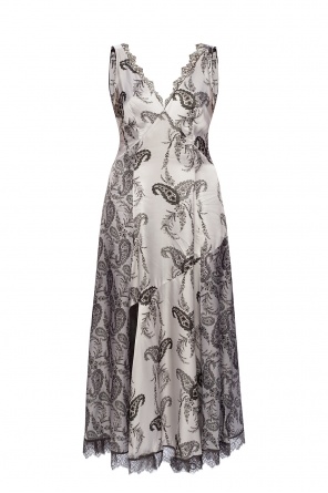 ZADIG & VOLTAIRE DRESS WITH ANIMAL PRINT