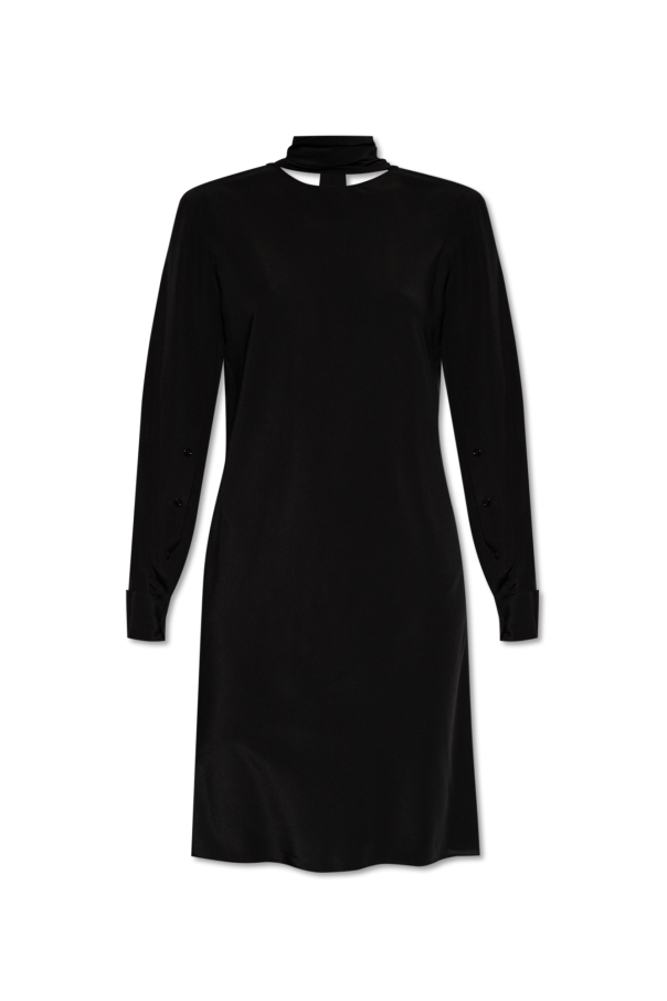 Helmut Lang Silk Bolso dress