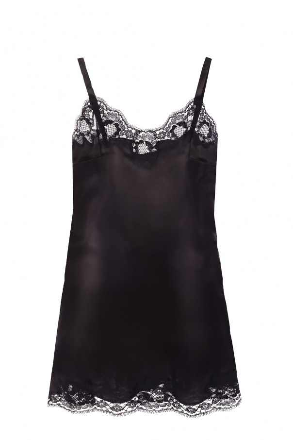 Dolce & Gabbana Lace-trimmed top