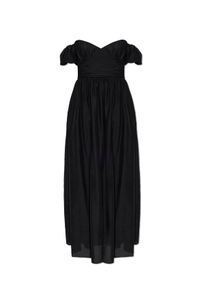 Vestido de hombros descubiertos