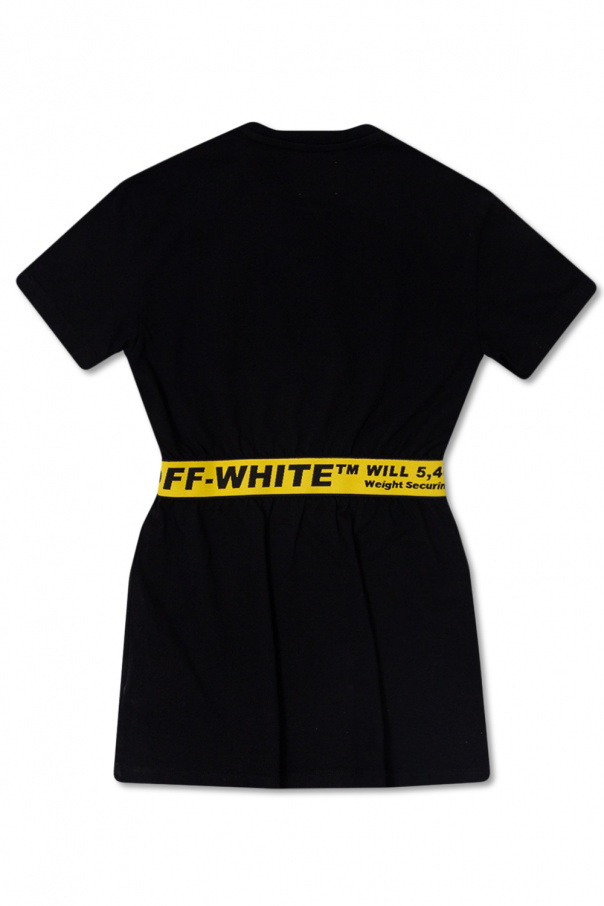 Off-White Kids dress Armani with short sleeves
