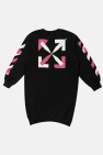 Off-White Kids Sweatshirt dress with logo