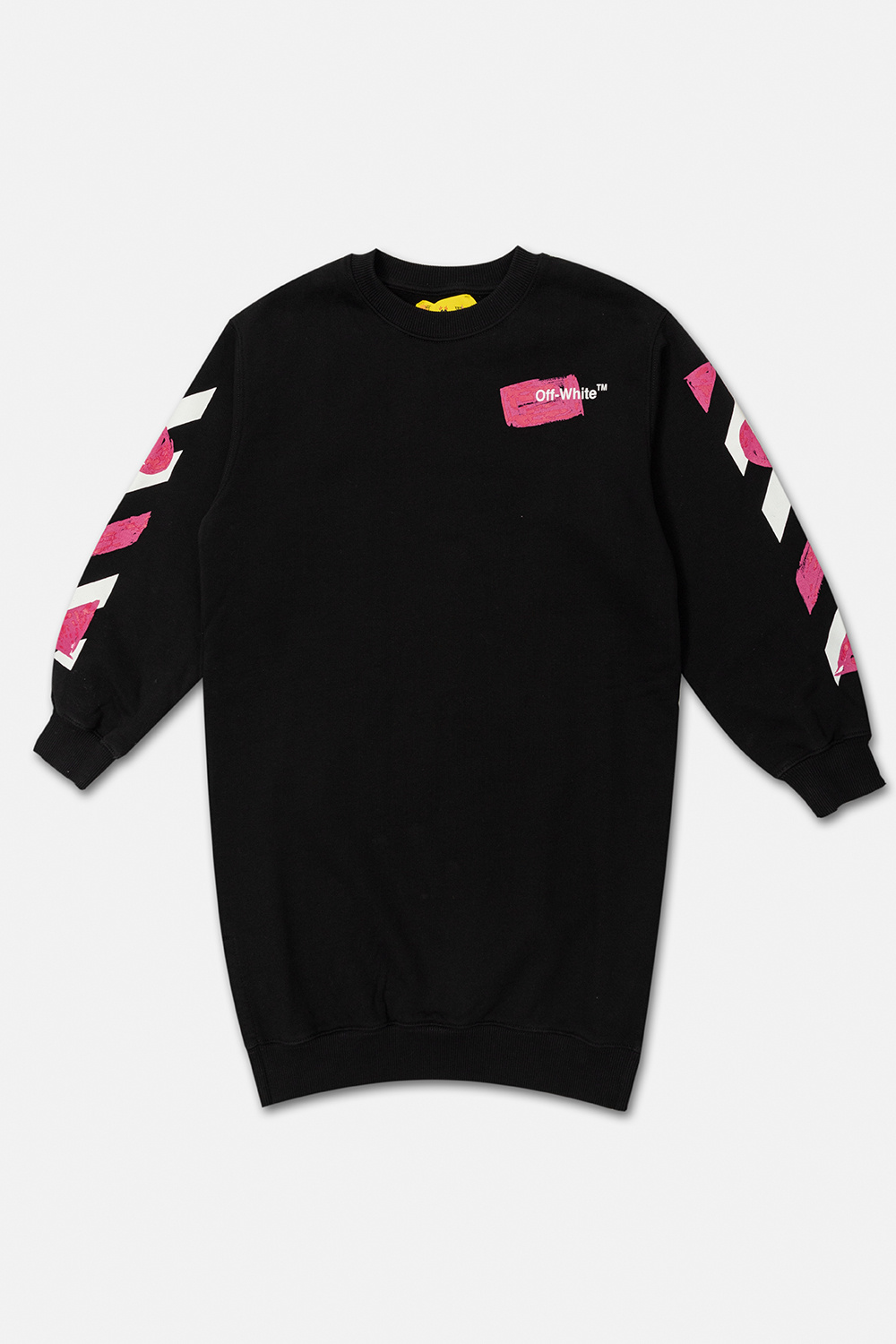 Off-White Kids Diadora Junior TEEN 028787 crew neck T-shirt