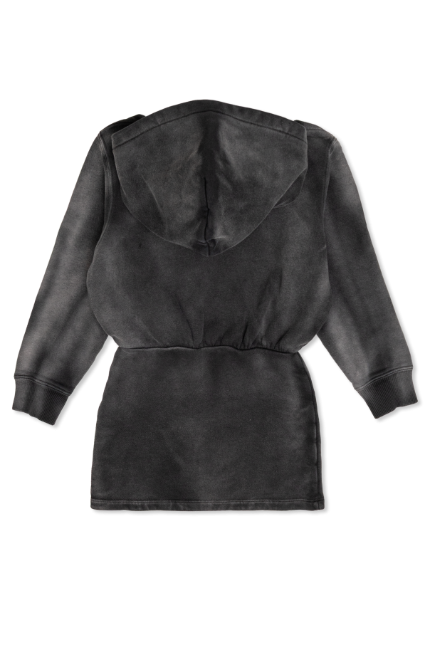 Off-White Kids Kleid mit Kapuze