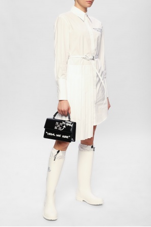 Shirt dress with logo od Off-White
