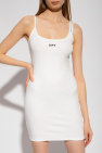 Off-White Ribbed victory dress