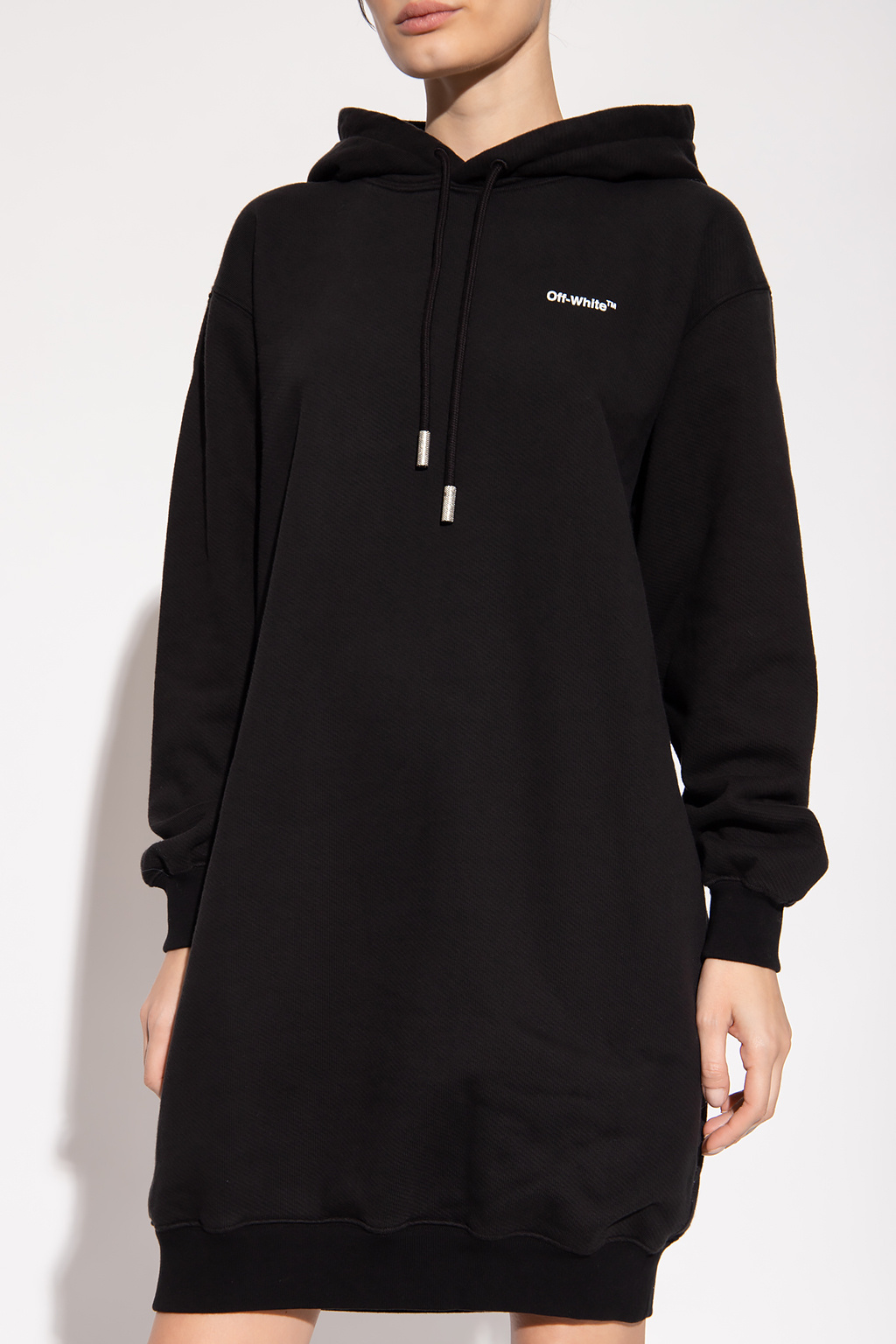 Off-White Long hoodie with logo