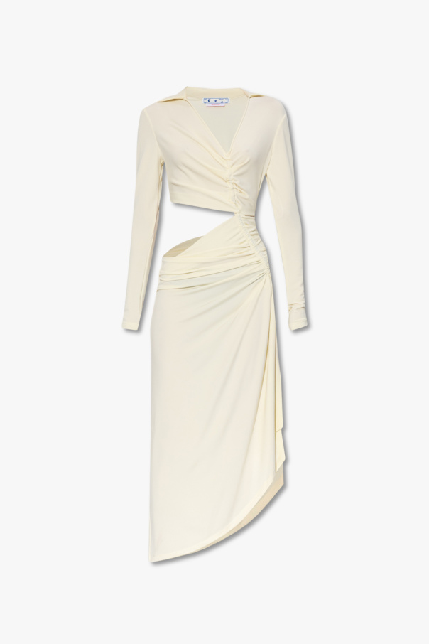 Off-White Sukienka z wycięciem