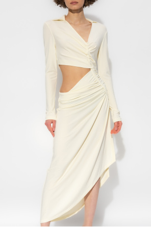Off-White Sukienka z wycięciem