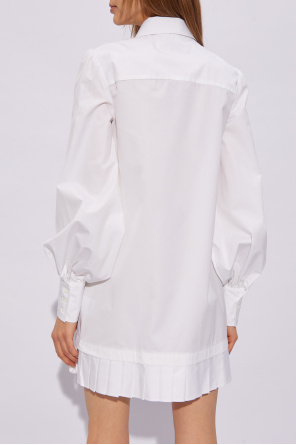 Off-White Sukienka o kroju koszuli