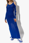 Off-White Dress with cut-outs